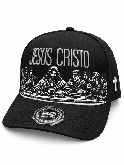 GORRA JESUS CRISTO Negra