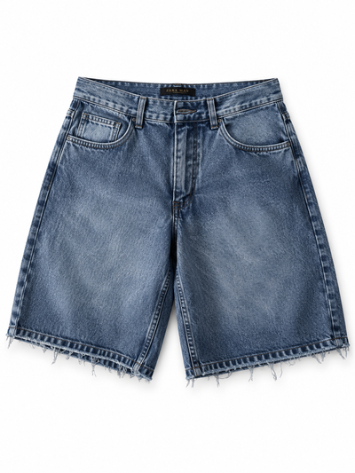 BERMUDA MOM CLASICA Azul
