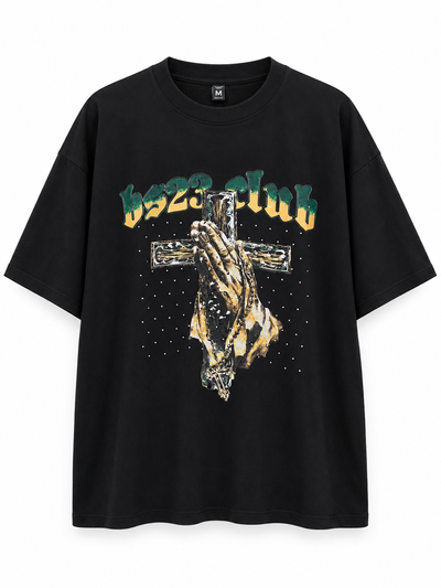 REMERA CRUZ NEGRA