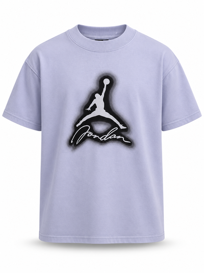 REMERA JORDAN GRAFFITI Gris