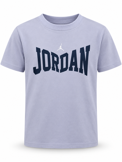 REMERA JORDAN BIG LETTERS Gris