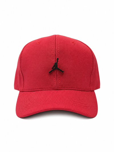 GORRA JORDAN CHAPITA Roja con negro 