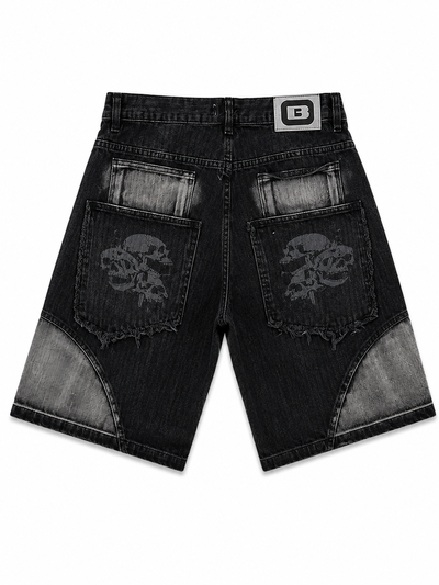 BERMUDA BAGGY CALAVERAS BATIK NEGRO