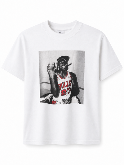 REMERA BULLS BLANCA