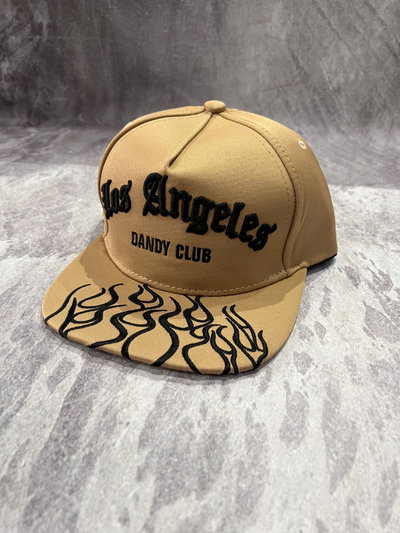 GORRA PLANA G5 LOS ÁNGELES DANDY CLUB Beige