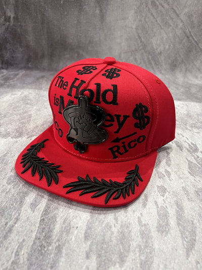 GORRA PLANA G5 THE HOLD IS MONEY Roja