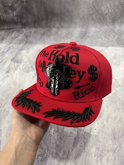 GORRA PLANA G5 THE HOLD IS MONEY Roja