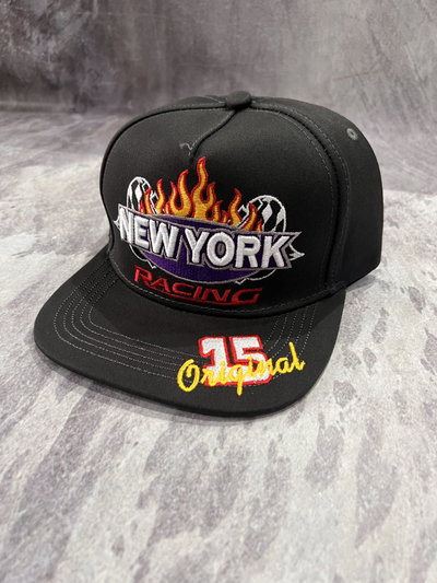 GORRA PLANA G5 NEW YORK RACING Gris
