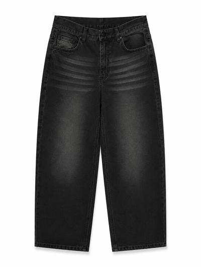 JEANS BAGGY DESPINTADO Gris