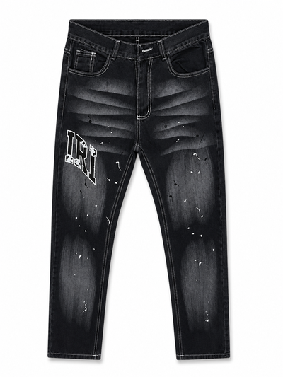 JEANS AMIRI BIGOTES MANCHAS NEGRO