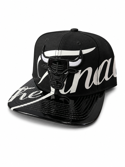 GORRA PLANA G5 BULLS THE FINALS Negra