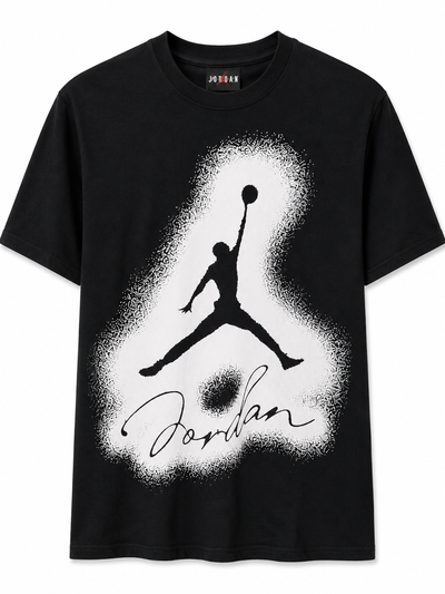 REMERA JORDAN MANCHA NEGRA