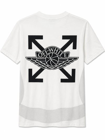 REMERA JORDAN COMBINADA BEIGE