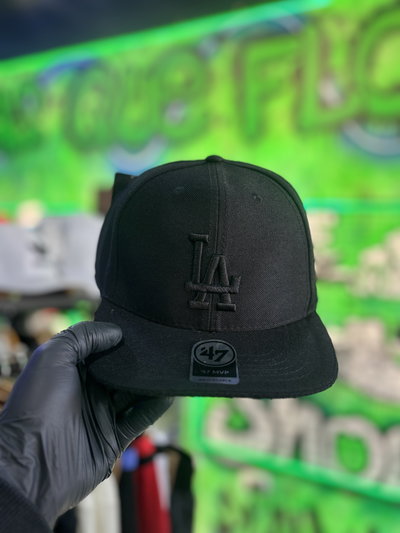 GORRA PLANA LA Negra