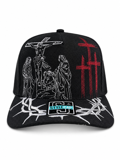 GORRA 3 CRUCES Negra
