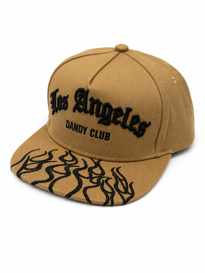 GORRA PLANA G5 LOS ÁNGELES DANDY CLUB Beige
