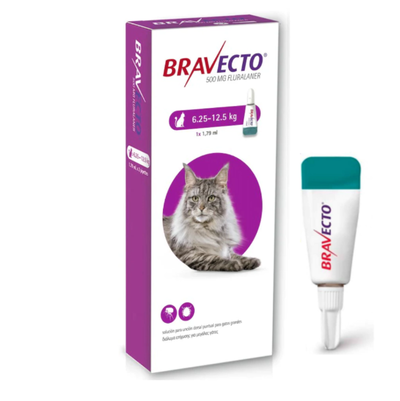 Bravecto Gato 6,25 a 12