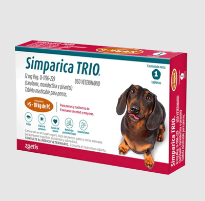 Simparica Trio de 5 a 10kg