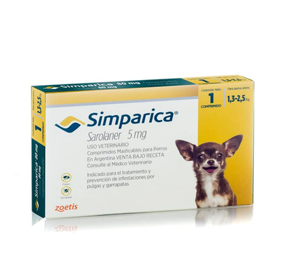 Simparica 1.3 a 2.5