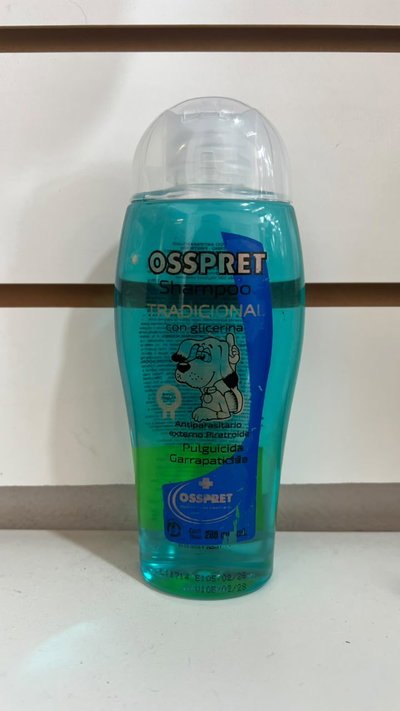 Shampoo osspret pulgicida perros x250ml