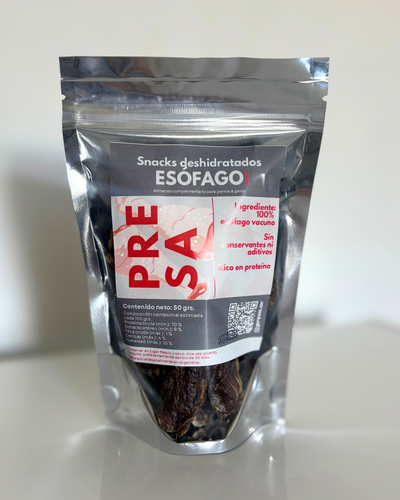 Snacks esófago vaca