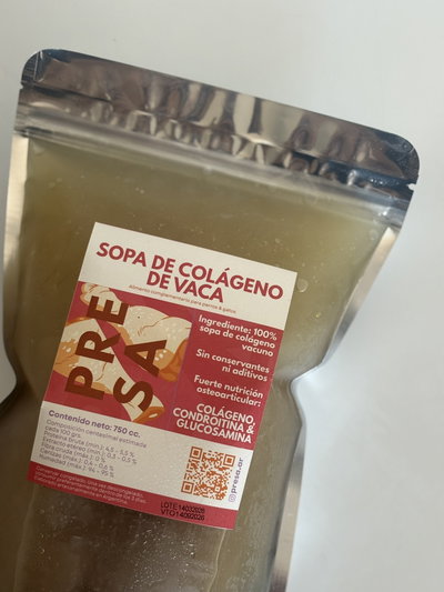 Sopa de colágeno VACA