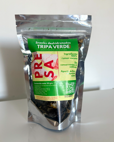 Snacks tripa verde vaca