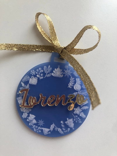 Bolas Navideñas Personalizadas
