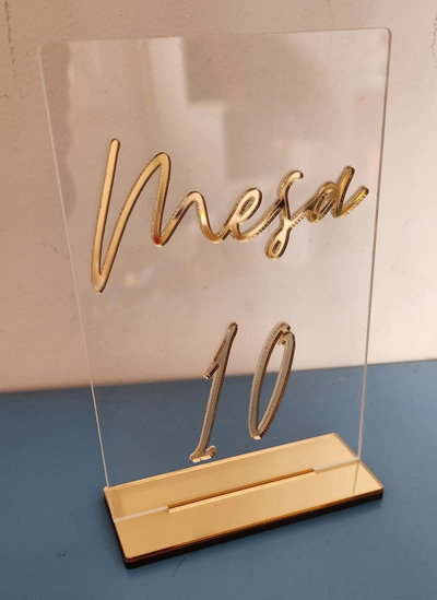 Centros de Mesa Números