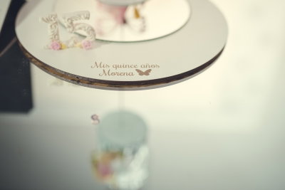 Base para tortas circulares o cuadradas personalizado con logo