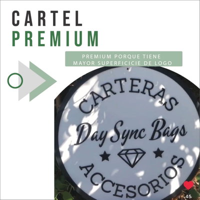 Cartel premium personalizado
