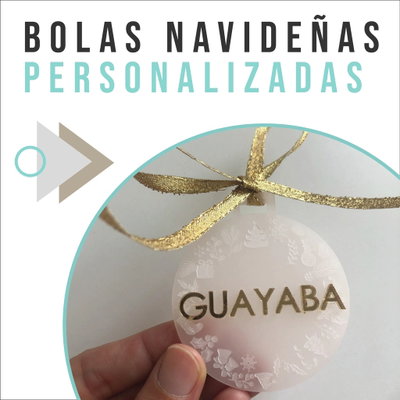 Bolas Navideñas Personalizadas