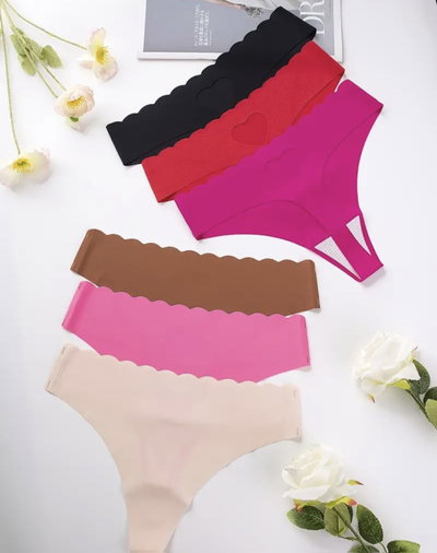 Tanga Tiro Bajo Diseño Corazón Anaira