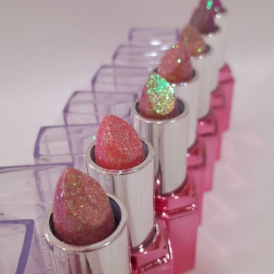 Labial con glitter en barra - PINK 21