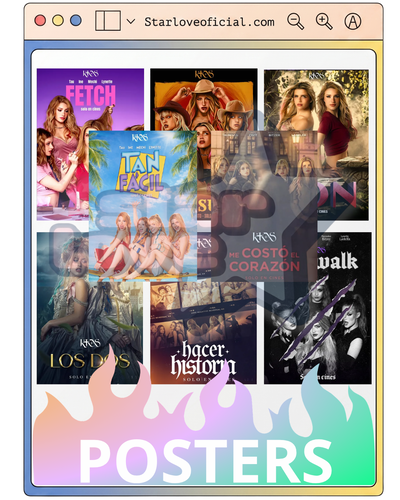 PosterS COLECCION COMPLETA 8 POSTERS 4EVER