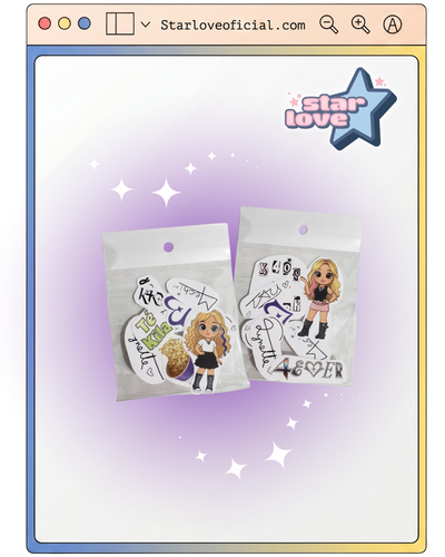 PACK 15 STICKERS K4OS