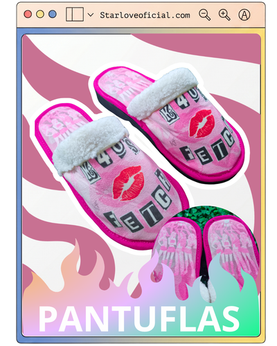 PANTUFLAS K4OTICAS  SO FETCH PINK