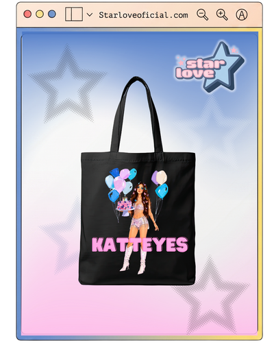 Bolso ToteBag Katteyes pastel