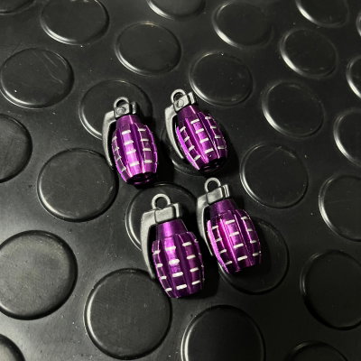 Tapon de valvulas (rueda) MORADO