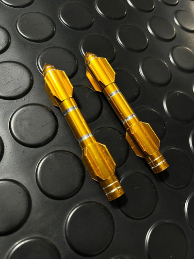 Cohetes p/tira cadenas dorado
