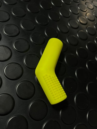 Cubre palanca de cambio amarillo fluor