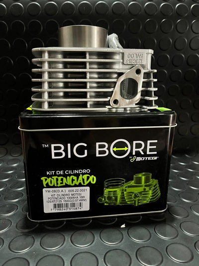 Kit cilindro potenciado ybr 125/ xtz 125 a 150cc