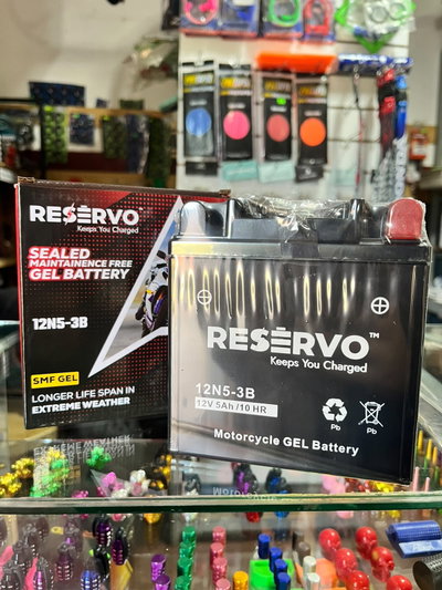 Bateria RESERVO moto 110/125