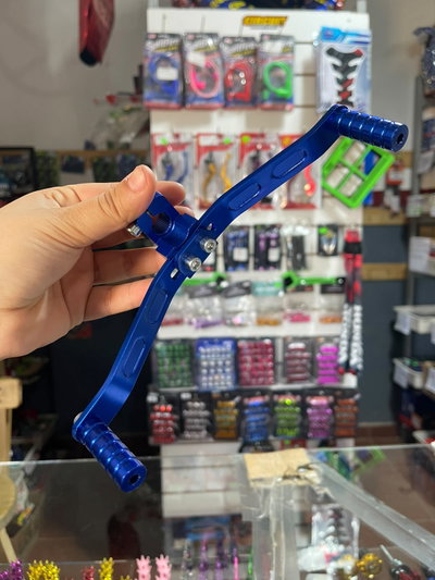 Palanca de cambio AZUL completa 
