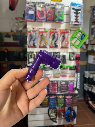 Capuchon de bujia MORADO