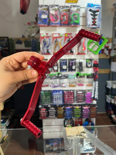 Palanca de cambio ROJO completa