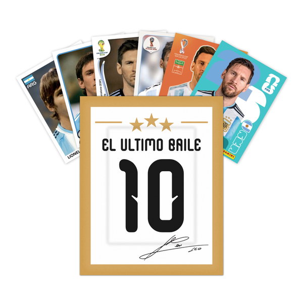 Pack de Figuritas Messi mundial - El Ultimo Baile