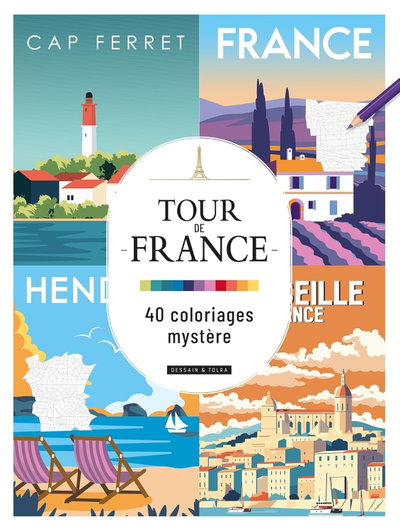 TOUR DE FRANCE | Libro Para Colorear