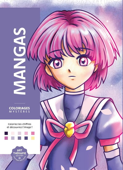 MANGAS | Libro Para Colorear