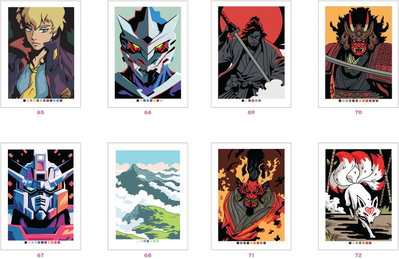 MANGAS | Libro Para Colorear